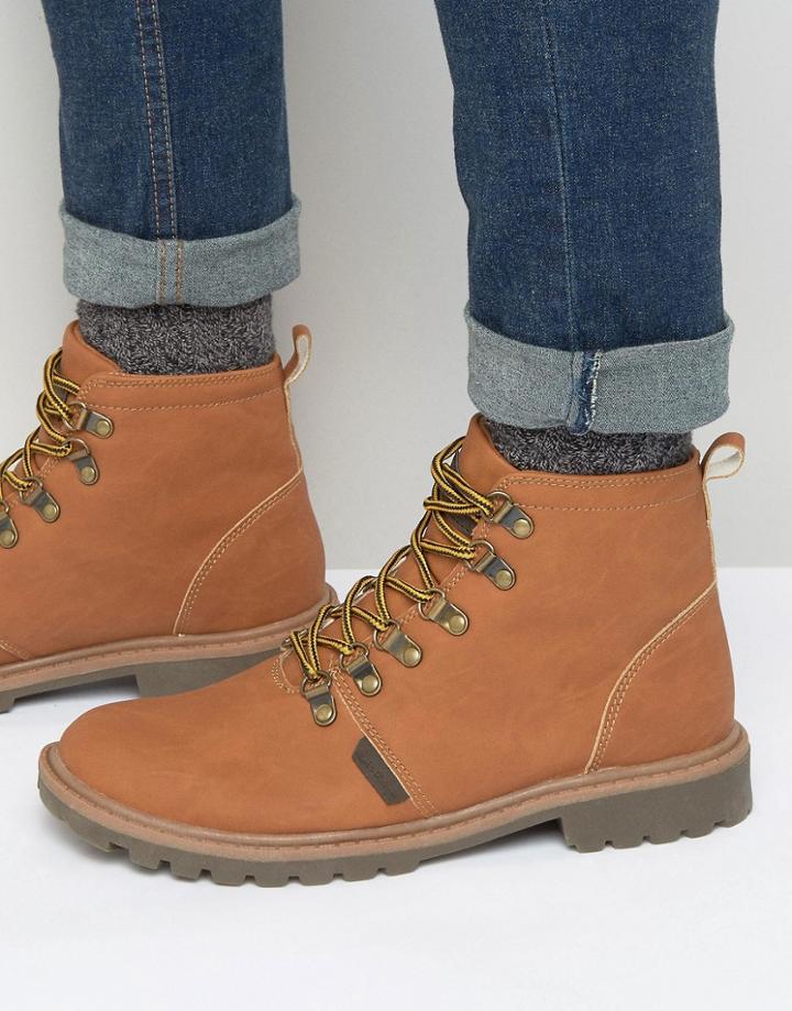 Rock & Religion Hiking Boots - Tan