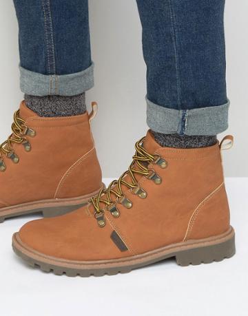 Rock & Religion Hiking Boots - Tan