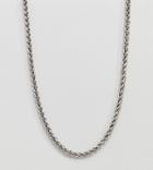 Designb Palma Chain Necklace In Silver Exclusive To Asos - Silver