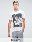 Jack & Jones Originals T-shirt With Photo Graphic - Black