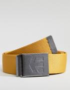 Etnies Staplez Belt In Yellow - Yellow
