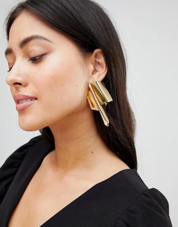 Ivyrevel Gold Statement Earrings - Gold