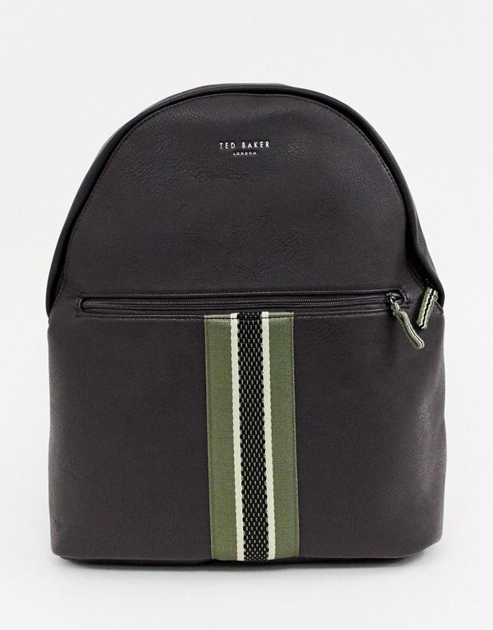 Ted Baker Standin Webbing Backpack - Brown