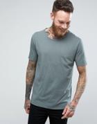 Nudie Jeans Co Ove Patched T-shirt - Green