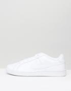 Nike Court Royale Low Sneakers In Triple White