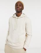 Levi's Well Thread Hoodie In Beach Break Cotton Hemp-white