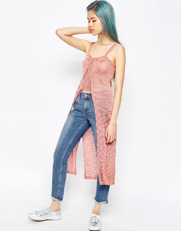 Asos Tunic In Space Dye - Multi