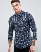 G-star Checked Shirt - Blue