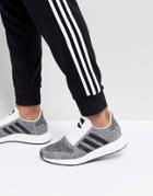 Adidas Originals Swift Run Primeknit Sneakers In Black Cq2889 - Black