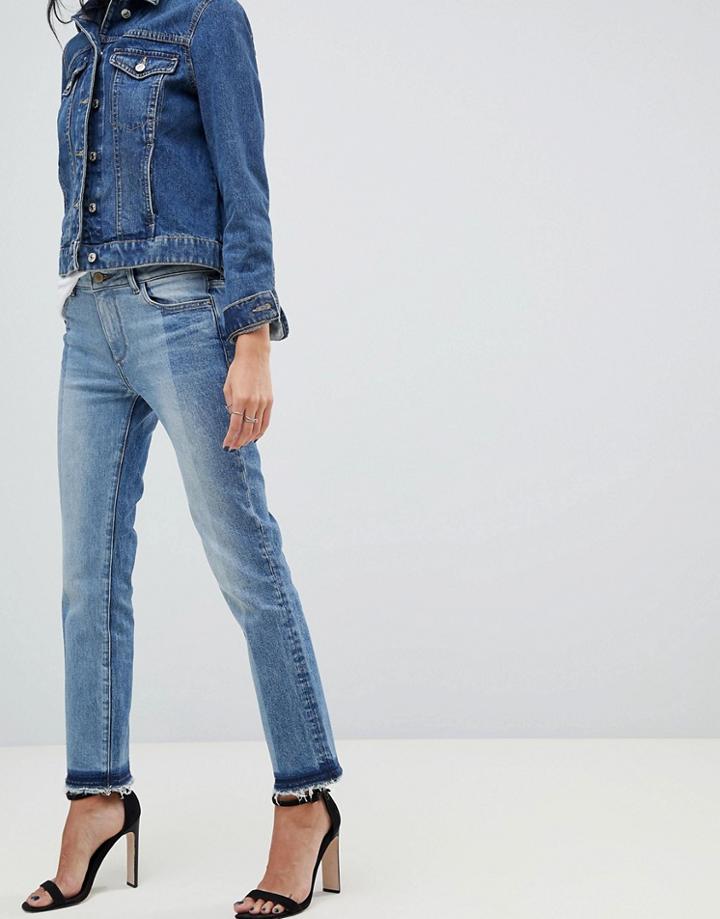 Dl1961 Mara Instasculpt Straight Ankle Jean - Blue