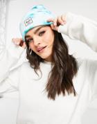 Herschel Elmer Logo Beanie In Blue Tie Dye-blues