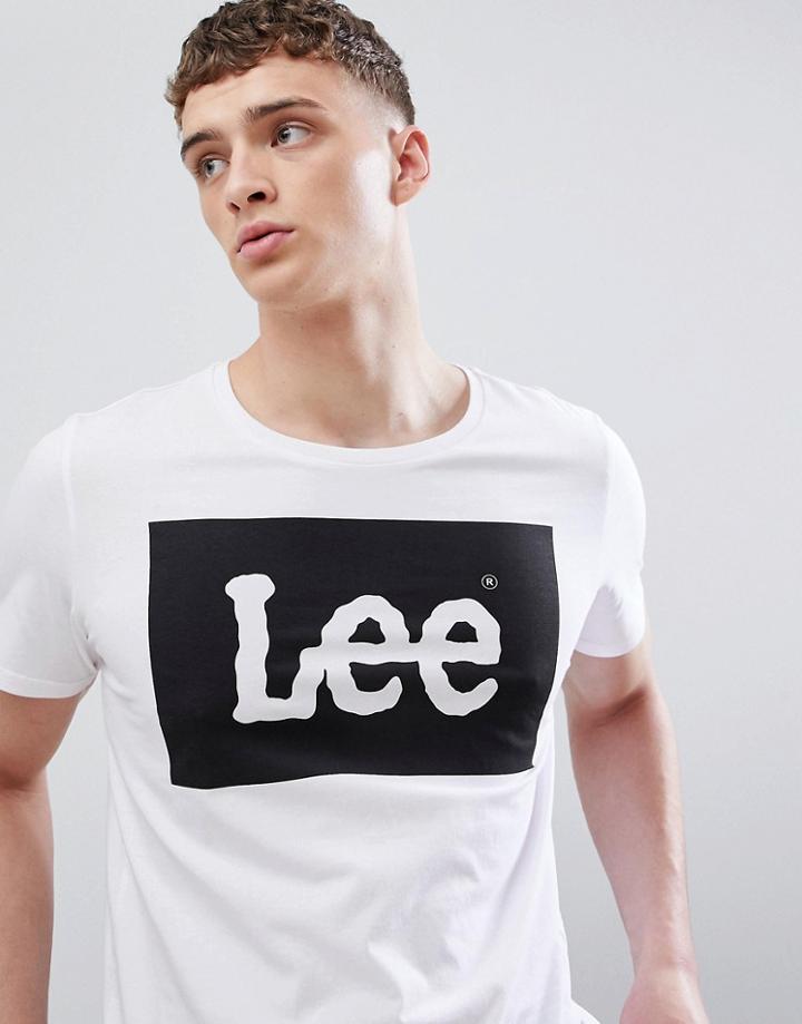 Lee Jeans Logo T-shirt - White