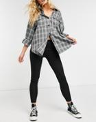 Vero Moda Ribbed Legging In Black
