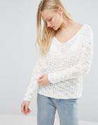 Blend She Kendrick Sweater - White