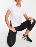 Puma Running Favorite T-shirt In Lilac-purple