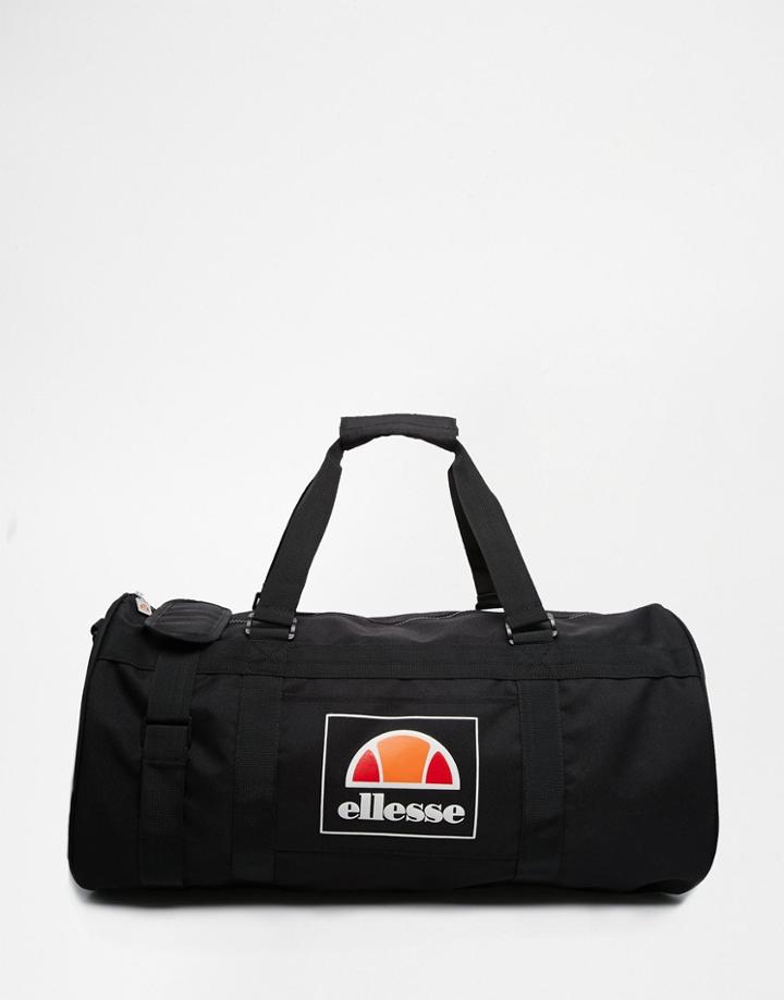 Ellesse Box Logo Duffle Bag - Black