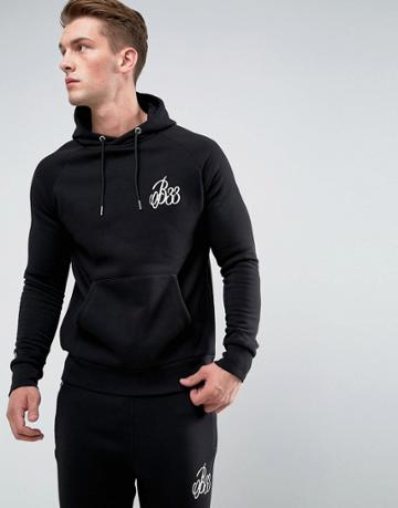 Bee Inspired Hoodie In Black - Black