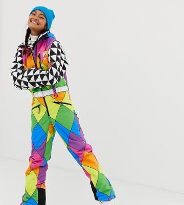 Oosc Women's Diamonds Are Forever Ski Suit - Multi