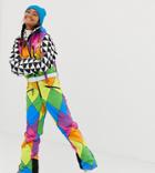 Oosc Women's Diamonds Are Forever Ski Suit - Multi