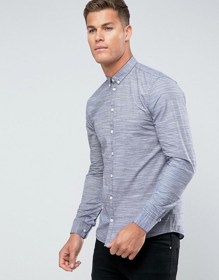 Minimum Miro Button Down Shirt - Navy
