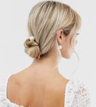 Designb Exclusive 2 Piece Mulitpack Hair Pins In Pearl And Rhinestone-multi