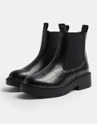 Topshop Chelsea Boots-black