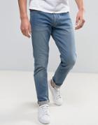 Armani Jeans Slim Fit Jeans Light Wash - Blue