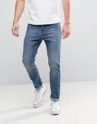Kiomi Tapered Fit Jeans - Blue