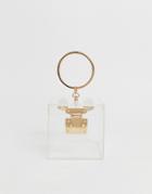 Asos Design Clear Box Vanity Bag - Clear