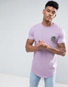 Hype T-shirt In Purple With Logo - Purple