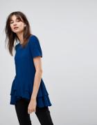Y.a.s Saisfuls Layered Top - Blue