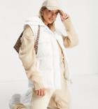 Asyou Puffer Vest In White