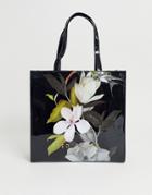 Ted Baker Rumacon Opal Print Large Icon Bag - Black