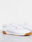 Reebok Freestyle Low Sneakers In White