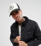 Mitchell & Ness Distressed Trucker Cap Exclusive To Asos - Black
