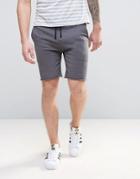 Asos Super Skinny Short In Charcoal Marl - Gray