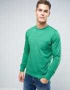 Esprit Sweatshirt With Pocket - Green