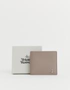 Vivienne Westwood Billfold Wallet In Taupe - Stone