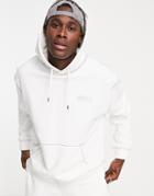 Topman Omc Reflective Print Oversized Hoodie In White - Part Of A Set
