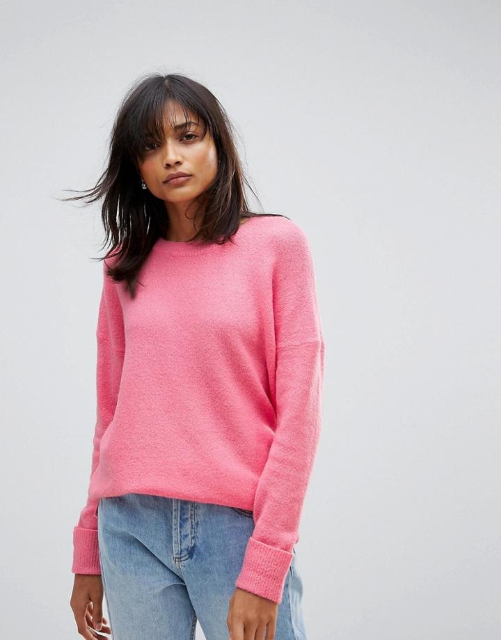 Oasis Crew Neck Sweater - Pink