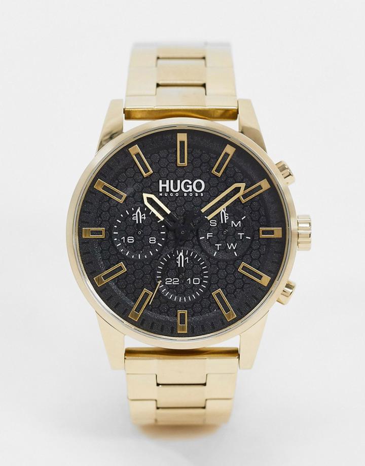 Hugo Gold Bracelet Watch 1530152