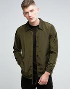 Only And Sons Coach Jacket - Green