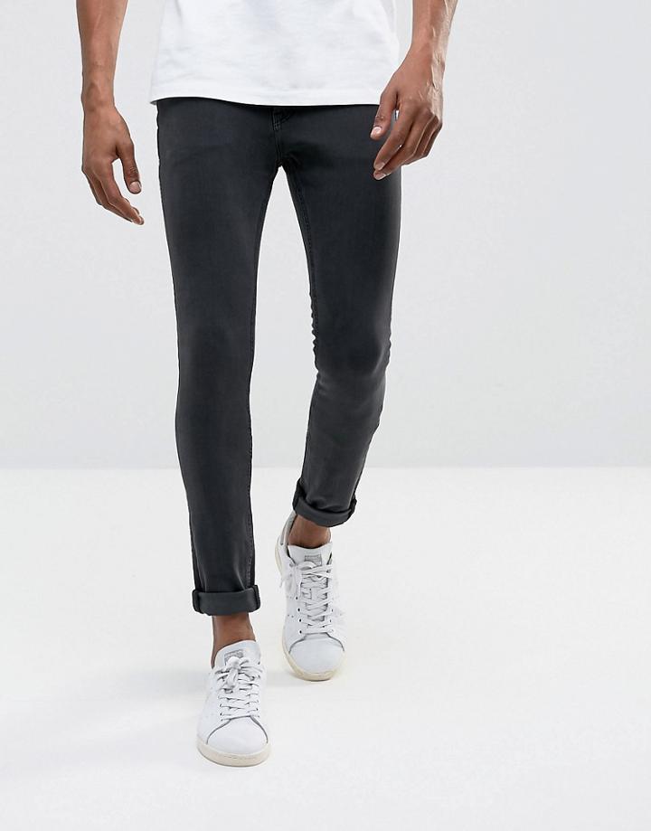 Jack & Jones Intelligence Jeans In Skinny Fit - Blue