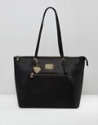 Marc B Angel Classic East-west Zipped Shopper Bag - Black