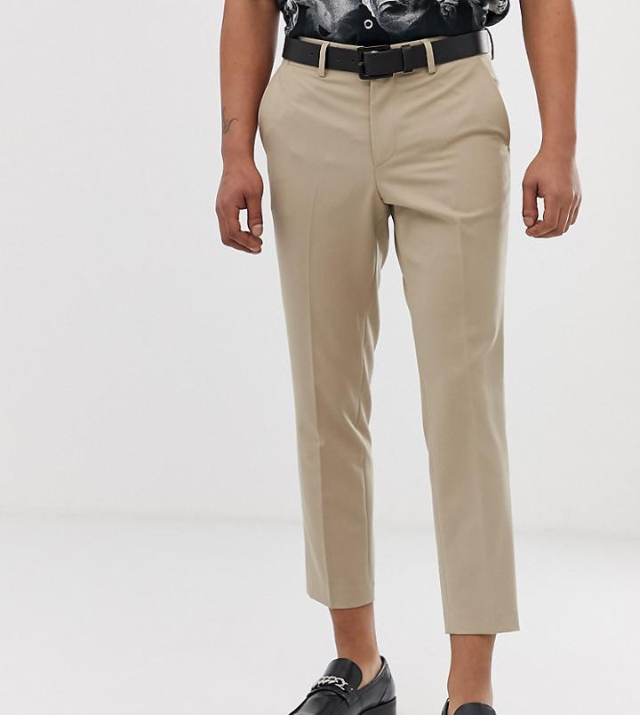 Heart & Dagger Skinny Cropped Stone Pants