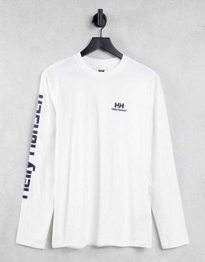 Helly Hansen Yu20 Long Sleeve T-shirt In White