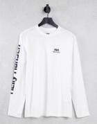 Helly Hansen Yu20 Long Sleeve T-shirt In White
