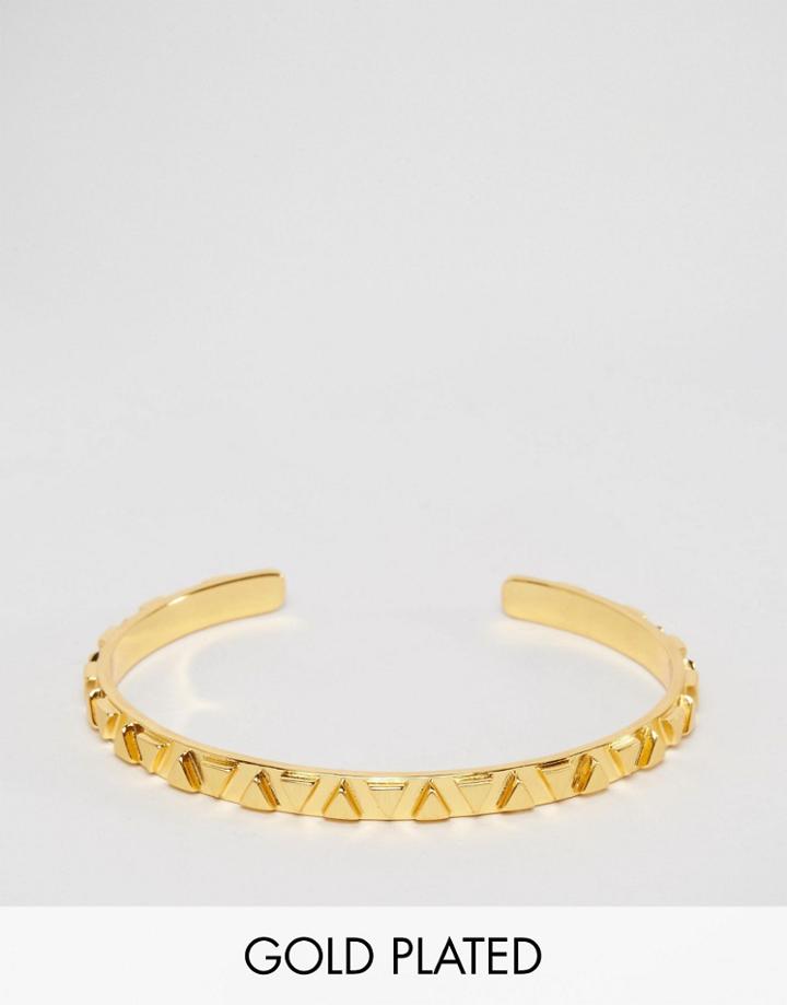 Gorjana Ryot Triangle Cuff - Gold
