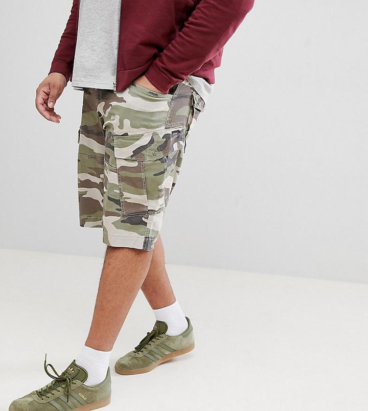 Replika Plus Cargo Short In Camo