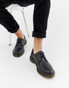 Dr Martens Vegan 1461 3-eye Shoes In Black
